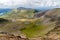 Mountain view from the Snowdon summit