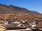 A Mountain View from Songzanlin Lama Tibetan Temple in Zhongdian or Shangli La City. Travel in Zhongdian City , Yunnan China in 2