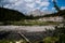 Mountain Views of Cairn Pass in Jasper