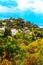 Mountain village aerial view, Pelion, Greece