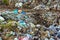 Mountain waste from urban society in underdeveloped countries. South East Asia