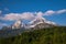 Mountain Watzmann Berchtesgaden dramatic sky