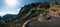 Mountain winding road, Masca, Tenerife, Spain