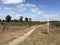 Mountainbike path in the Drents-Friese Wold