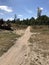 Mountainbike path in the Drents-Friese Wold