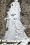 Mountaineer on Brankovsky icefall, Slovakia