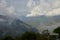 Mountainous Andean scenery in Santander, Colombia