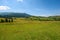 Mountainous countryside landscape in summer