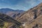 Mountainous landscape of the Alpujarra near Berja