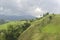 Mountainous landscape in the Colombian Andes