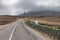 The mountainous landscape of the Folegandros island, Greece