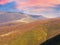 mountainous landscape in late summer