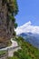 Mountainous road in Tzoumerka, Epirus, Greece