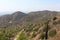 The mountainous surroundings near the Stavrovouni monastery, Larnaca, Cyprus.