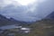 Mountainous terrain in Norway. Jotunheimen National Park