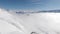 Mountains above Time Lapse Clouds