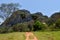 Mountains across the horizon near a small town in Brazil called Ipoema.