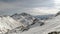 Mountains in the Alps, drone shot