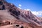 Mountains in Andes, Santiago, Chile