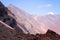 Mountains in Andes, Santiago, Chile