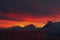 Mountains of the Antarctic Peninsula during sunrise