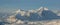 The mountains of the Antarctic winter.