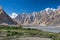 Mountains around Pasu, Karakoram Highway, northern Pakistan, taken in August 2019