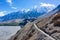 Mountains around Pasu, Karakoram Highway, northern Pakistan, taken in August 2019