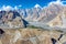 Mountains around Pasu, Karakoram Highway, northern Pakistan, taken in August 2019