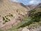 Mountains of the Atlas in Maroc.