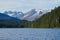 Mountains from Auke Lake, Alaska