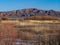 Mountains behind Bosque del Apache Wildlife Refuge Marshes