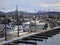 Mountains And Boats