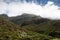 Mountains in the clouds, Sardinia, Italy