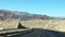 Mountains and curving roads of western Arizona with traffic