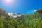 Mountains in Daisetsuzan National Park on Hokkaido Japan