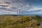 Mountains in the far east of Russia, Khabarovsk region. A mountain range near the city of Komsomolsk-on-Amur.