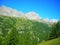 Mountains French Alps Summertime