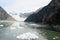 Mountains and glacier in Tracy Arm Fjord, Alaska