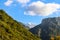 The mountains go on forever - View in the  Taygetus mountian range in the Peloponnese peninsula in Southern Greece south of