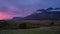 Mountains and grassland near Hermanus at the garden route Western Cape South Africa Whale coast