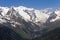 Mountains of the Great Caucasian ridge.Dombay.