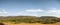 Mountains in Guerrero. Sierra Madre del Sur on a bright sunny afternoon. Travel in Mexico. Panorama