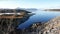 Mountains and Islands from Storlauvoya on the Atlantic road in More og Romsdal in Norway
