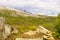 Mountains landscape. Norway route Aurlandsfjellet