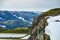 Mountains landscape. Norway route Aurlandsfjellet