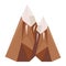 mountains lowpoly style