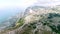 Mountains of the Makarska bird\'s eye view