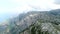 Mountains of the Makarska bird\'s eye view