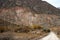 Mountains near Alexander`s Lake aka Iskanderkul. Fan Mountains of Tajikistan, three hours drive from Dushanbe. Hills and mountai